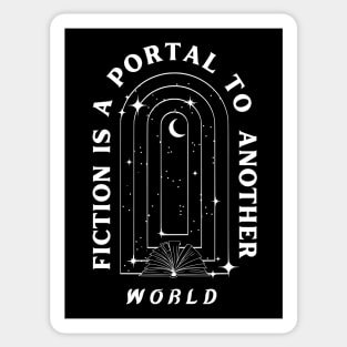 Fiction is a Portal Sticker